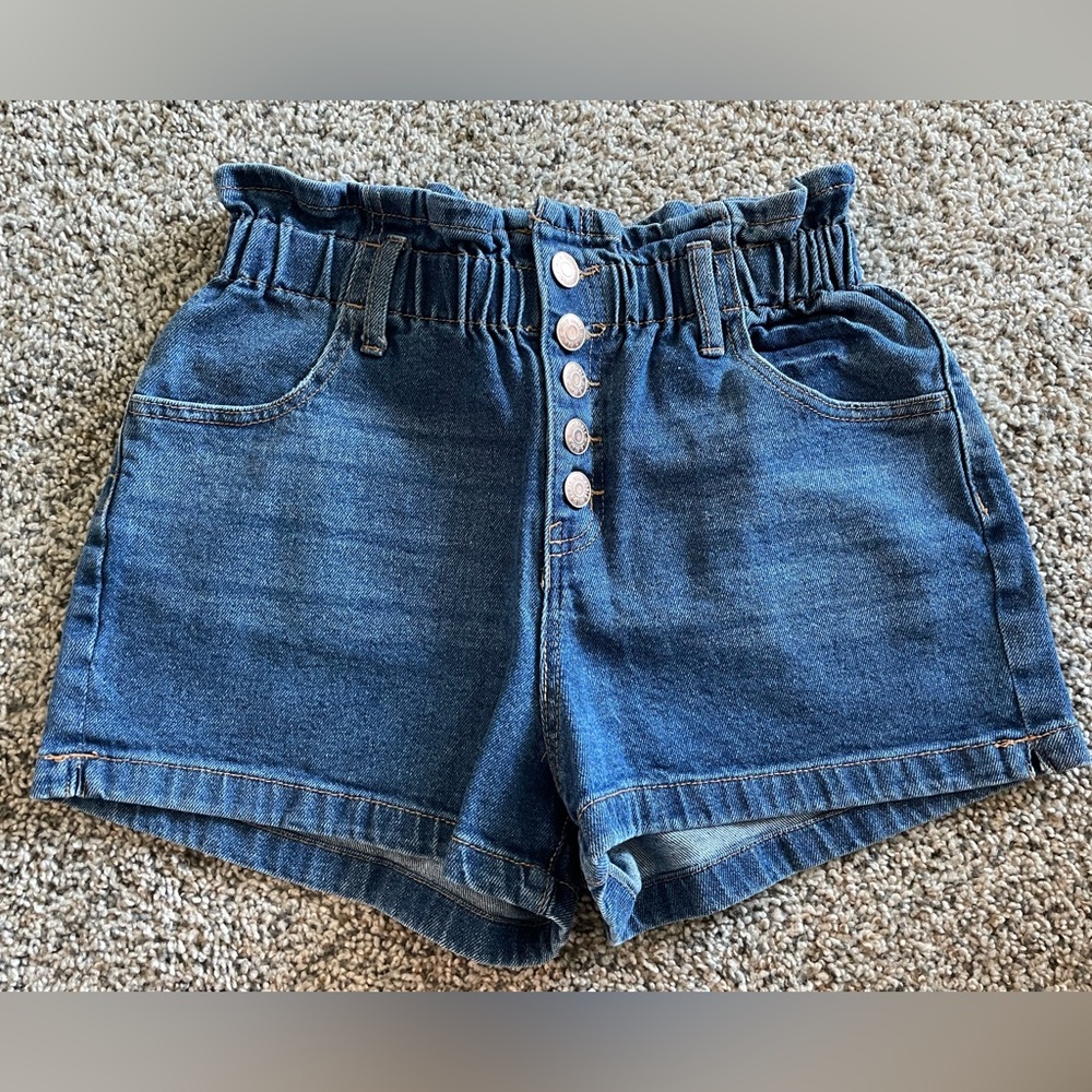 Target Wild Fable Paper Bag Denim Shorts